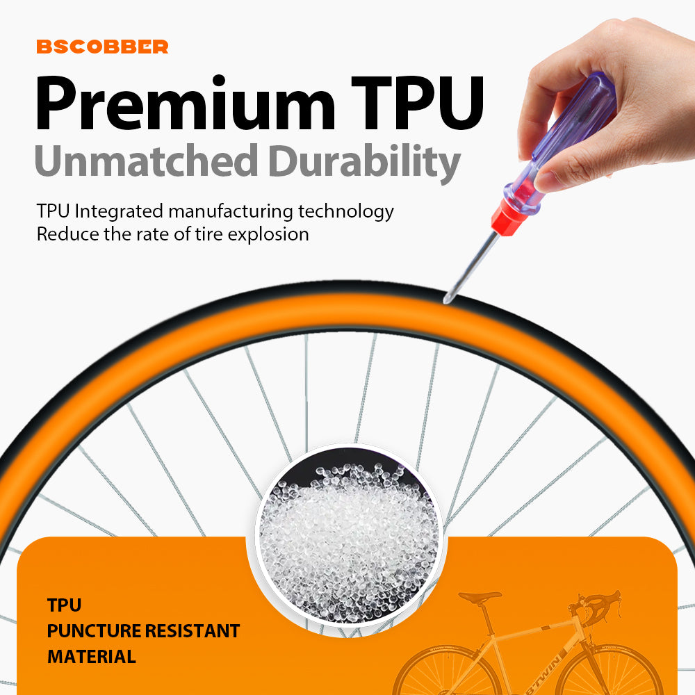 700c inner tube 700x32c premium tpu