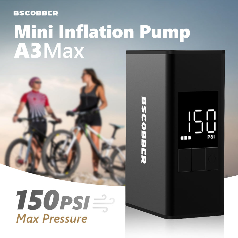 A3Max mini inflation pump max pressure 150PSI air cycle pump