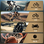 air pump for bike and cycle mountain bike gravel bike scooter basketball