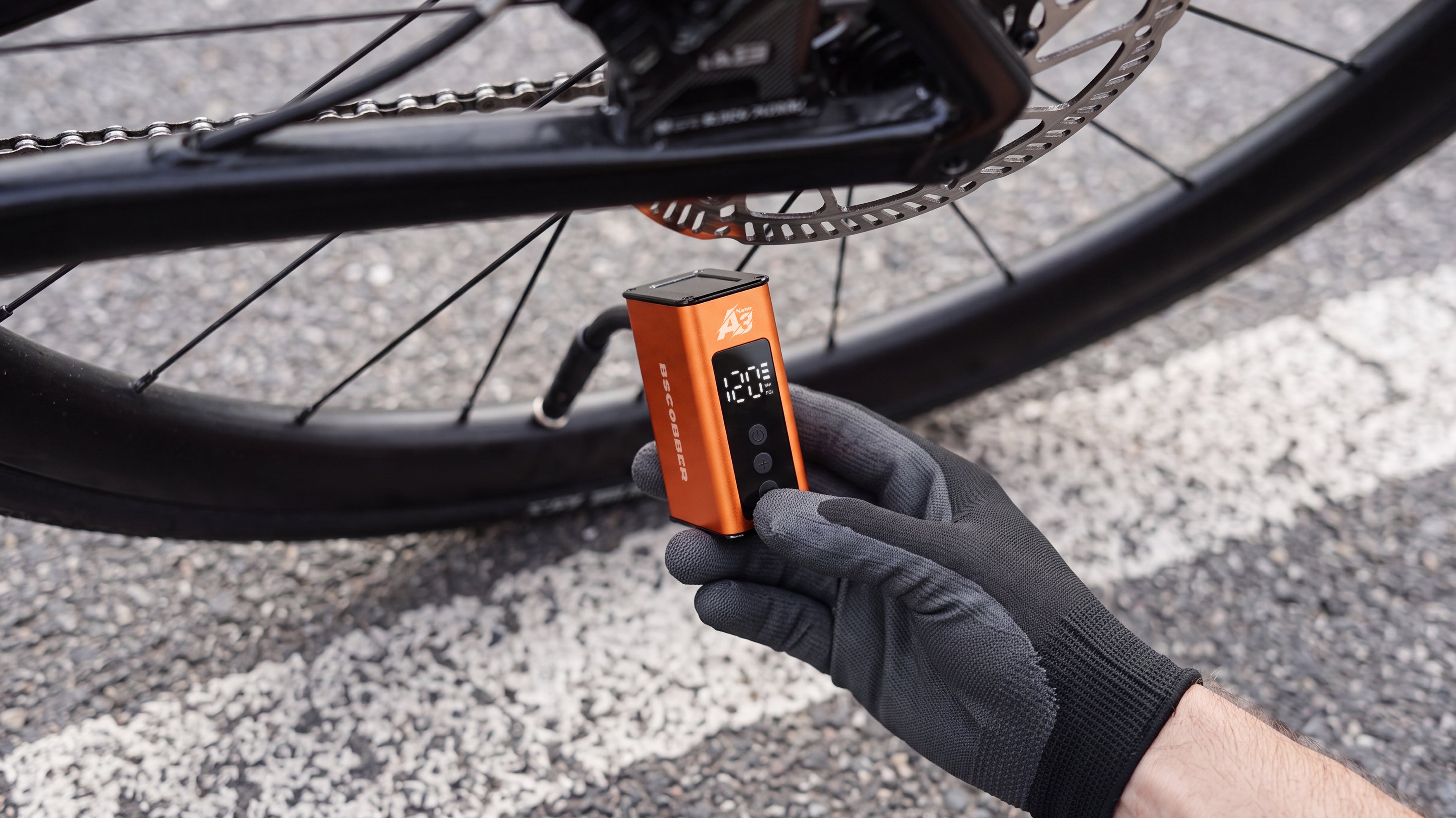 Tire Gauge Wireless Air Pump A3nano