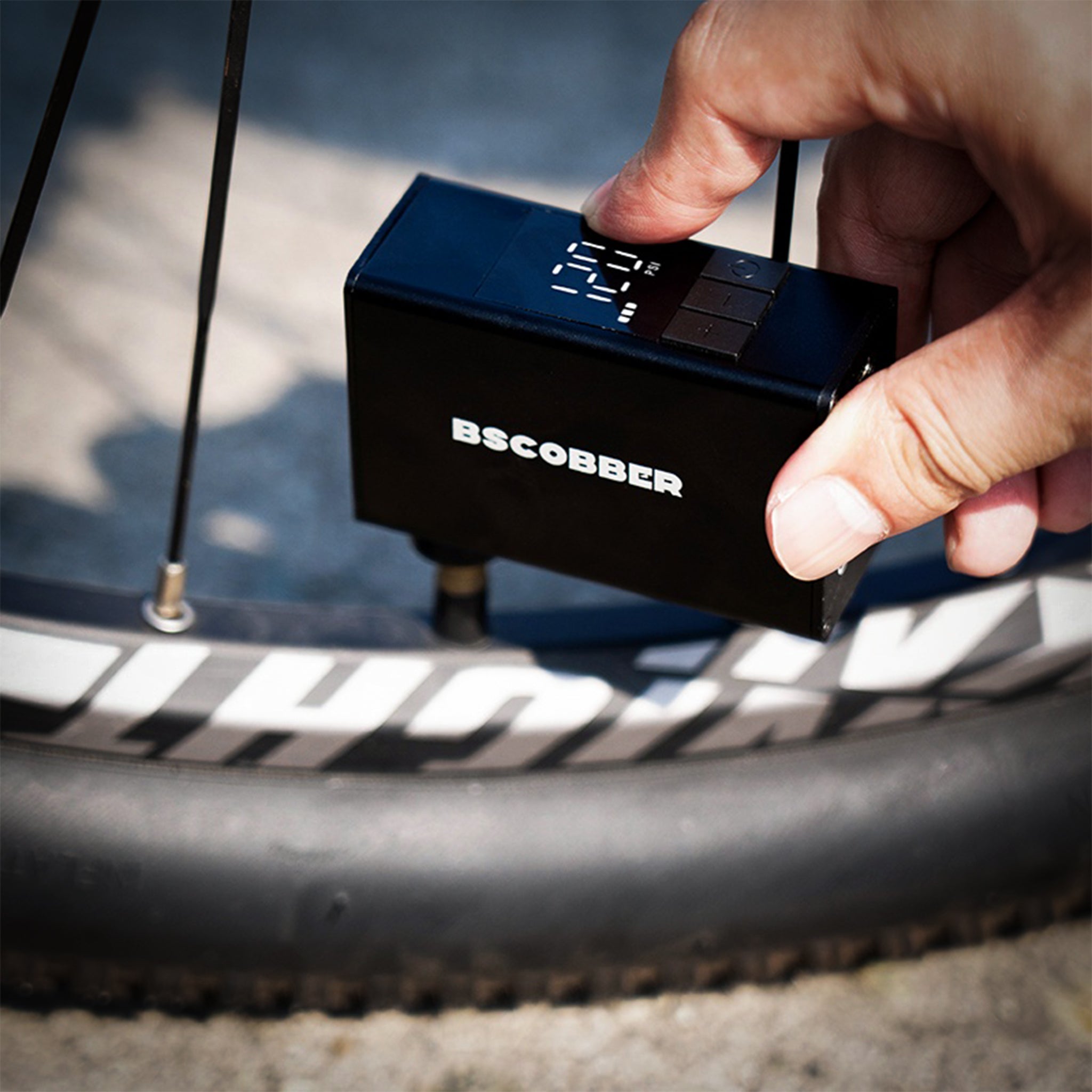 Bike Pump With Display A3S - BSCOBBER