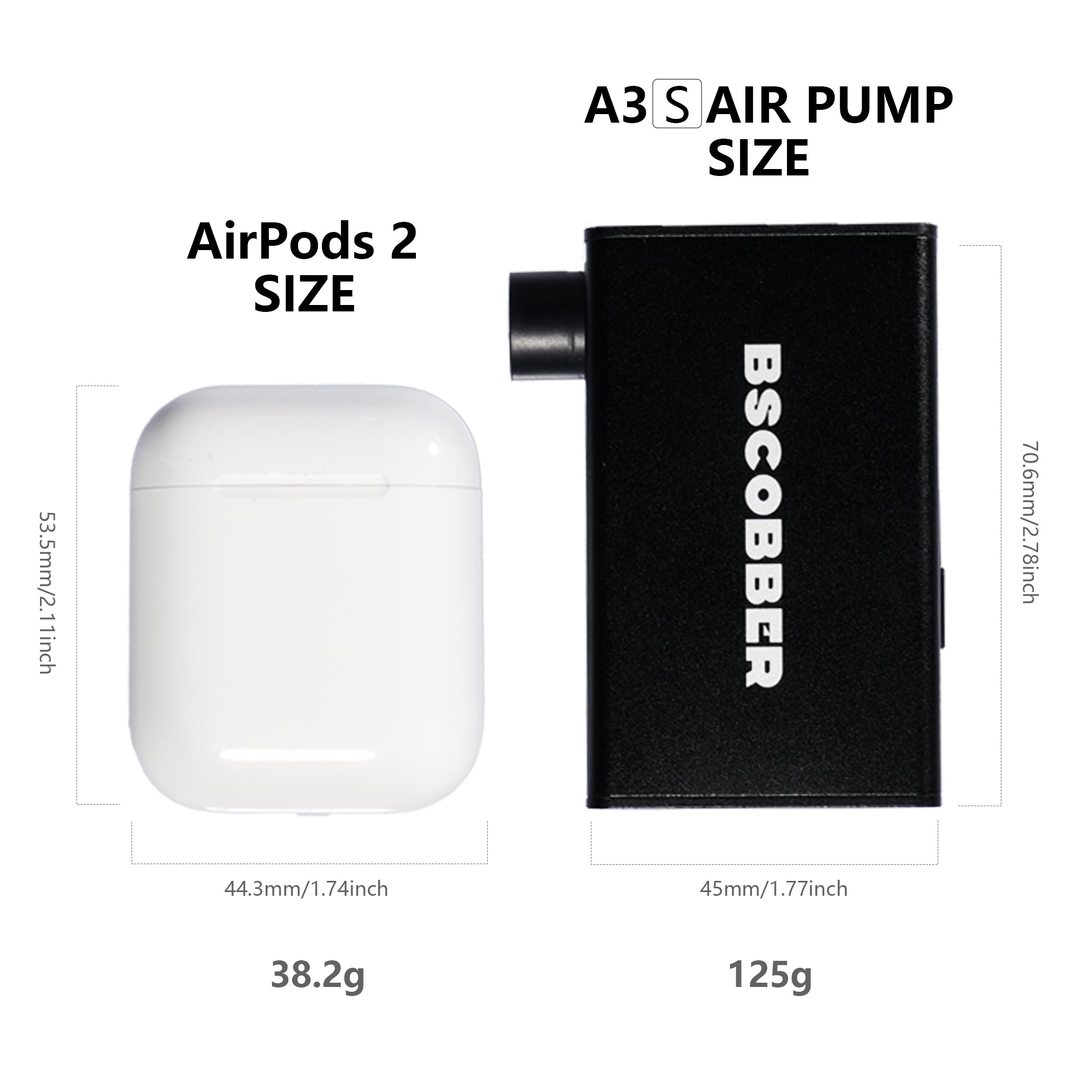 Bike Pump With Display A3S - BSCOBBER