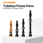 Tubeless presta valve