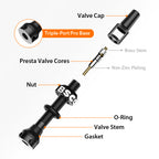 Tubeless valve Exploded view