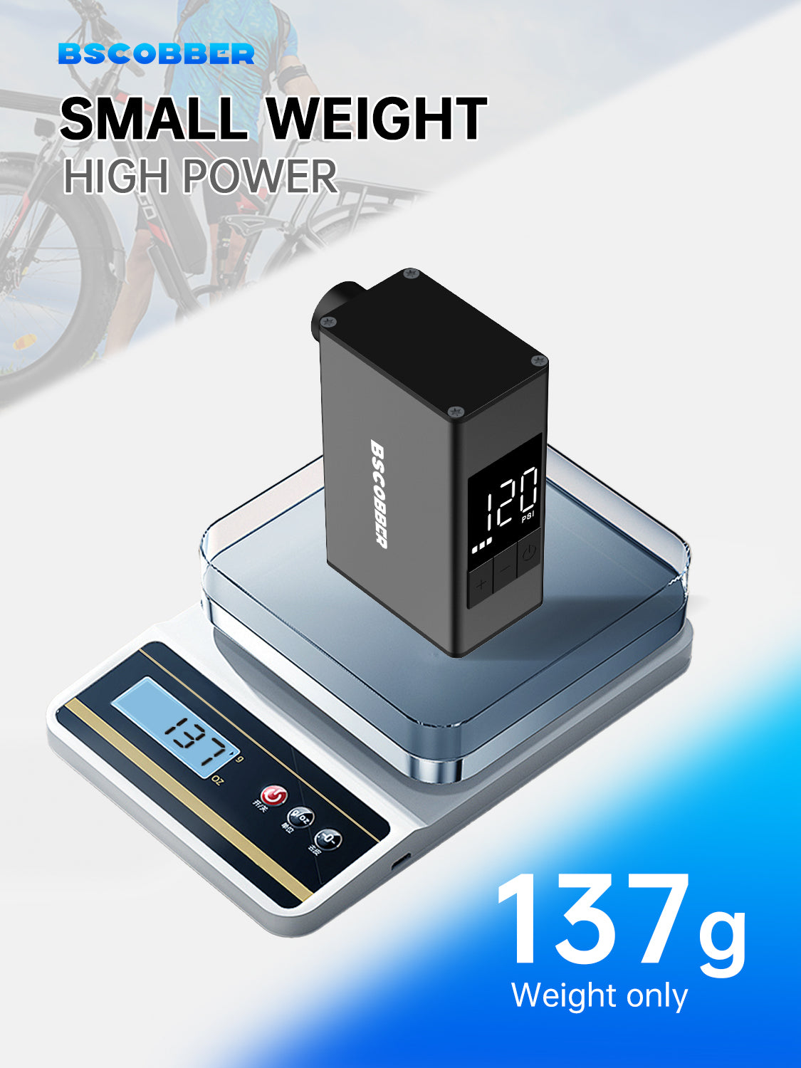 bicycle air pump bike tire inflators small weight high power