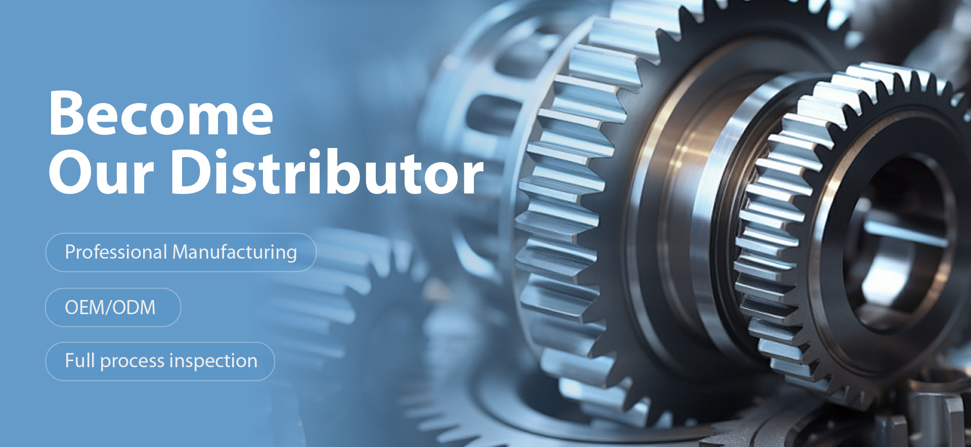 BSCOBBER distributor invitation banner highlighting professional air pump manufacturing, OEM/ODM services, and full-process quality inspection.